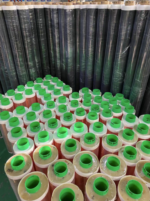 Acetátové plátno, medená fólia